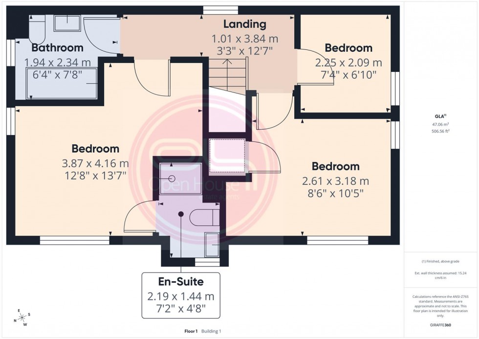 Floorplan for Edinburgh Road, Church Gresley, Swadlincote