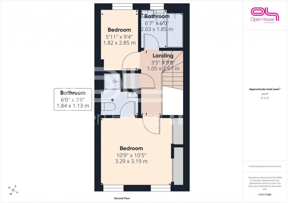 Floorplan for Pioneer Way, Stafford