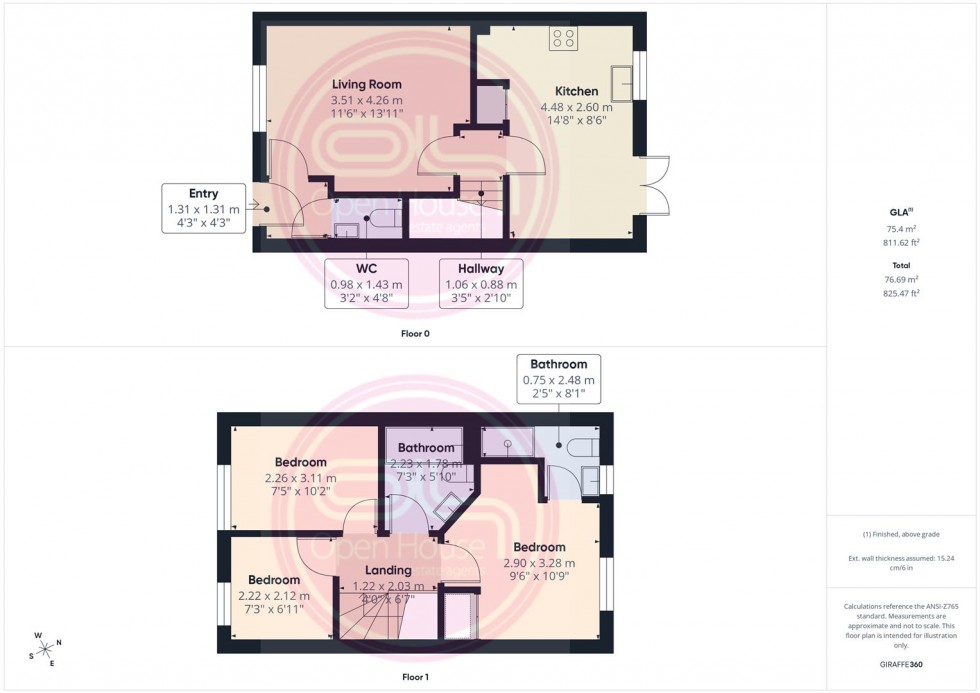 Floorplan for Shobnall Road, Burton-On-Trent