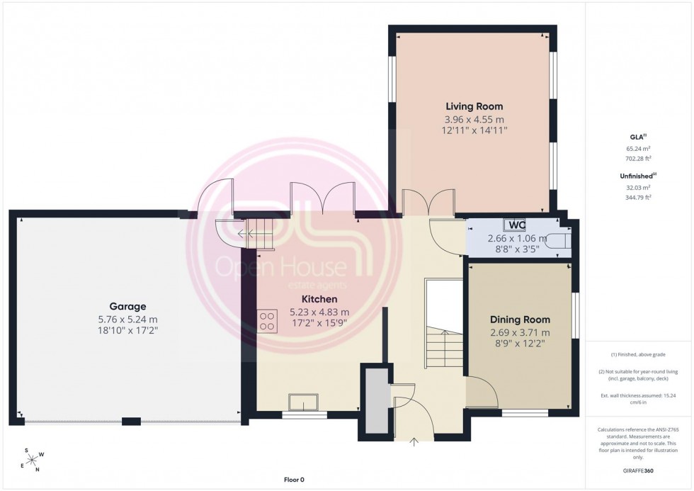 Floorplan for Luton Road, Church Gresley, Swadlincote
