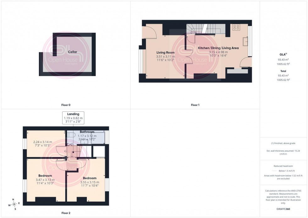 Floorplan for Midland Road, Swadlincote